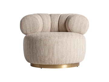 HOFSOS - Fabric armchair with armrests by Vical Home - view 3
